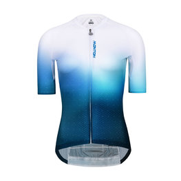 MONTON Kurzarm Fahrradtrikot - TWILIGHT LADY - Weiß/Blau