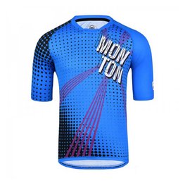MONTON Kurzarm Fahrradtrikot - BANG MTB - Blau