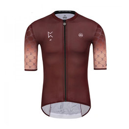 MONTON Kurzarm Fahrradtrikot - JOY - Braun