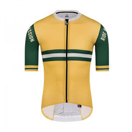 MONTON Kurzarm Fahrradtrikot - JOE - Gelb/Grün