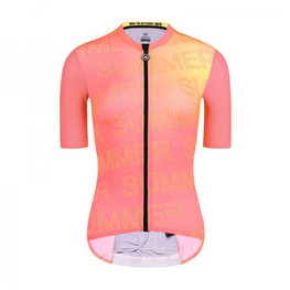 MONTON Kurzarm Fahrradtrikot - SUMMER LADY - Orange