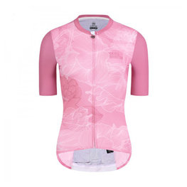 MONTON Kurzarm Fahrradtrikot - WATERFLOWER LADY - Rosa