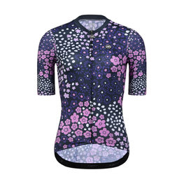 MONTON Kurzarm Fahrradtrikot - PLUM FLOWER LADY - Lila