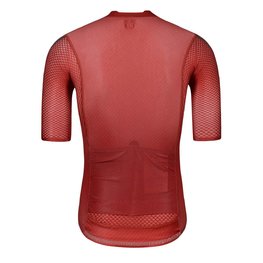 MONTON Kurzarm Fahrradtrikot - PRO CARBONFIBER - Rot