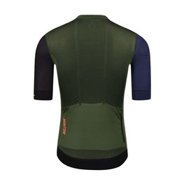 MONTON Kurzarm Fahrradtrikot - TRAVELER EVO - Schwarz/Grün/Blau