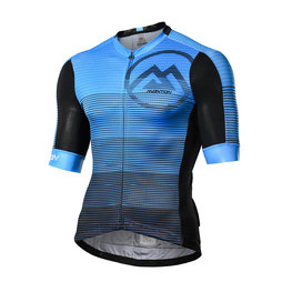 MONTON Kurzarm Fahrradtrikot - GRADIANT FUN - Blau