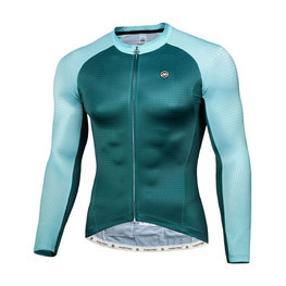 MONTON Langarm Fahrradtrikot für den Sommer - LEJO SUMMER - Grün