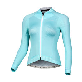 MONTON Langarm Fahrradtrikot für den Sommer - YEIYO LADY SUMMER - Grün