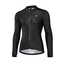 MONTON Langarm Fahrradtrikot für den Winter - CYCLANCE WINTER - Schwarz
