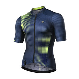 MONTON Kurzarm Fahrradtrikot - FLEETING - Schwarz/Gelb