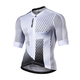 MONTON Kurzarm Fahrradtrikot - ILLUMINATION - Schwarz/Weiß