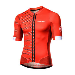 MONTON Kurzarm Fahrradtrikot - SELVAGGIO - Rot