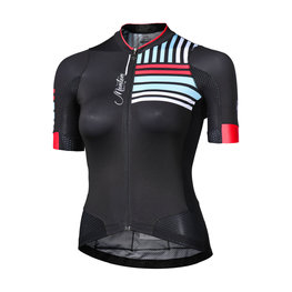 MONTON Kurzarm Fahrradtrikot - LANSON LADY - Schwarz