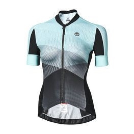 MONTON Kurzarm Fahrradtrikot - MAGIC LAND LADY - Schwarz/Grün