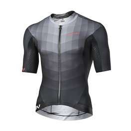 MONTON Kurzarm Fahrradtrikot - CASCATA - Grau/Schwarz