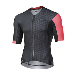MONTON Kurzarm Fahrradtrikot - EAGOL - Rot/Schwarz