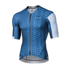 MONTON Kurzarm Fahrradtrikot - EAGOL - Blau/Grau