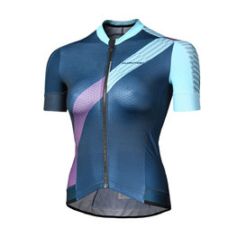 MONTON Kurzarm Fahrradtrikot - MAJOR LADY - Blau