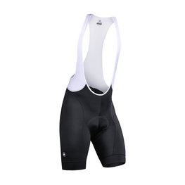 MONTON Kurze Fahrradhose mit Trägern - MOVEMENT LADY - Schwarz