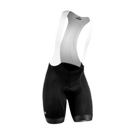 MONTON Kurze Fahrradhose mit Trägern - CAMPRODON - Schwarz