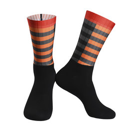 MONTON Klassische Fahrradsocken - HOSOUND - Orange/Schwarz