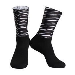 MONTON Klassische Fahrradsocken - BEALI - Weiß/Schwarz