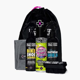 MUC-OFF Fahrradschuh-Reinigungsset - PREMIUM BIKE