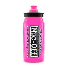 MUC-OFF Fahrrad-Wasserflasche - X ELITE FLY - Rosa/Schwarz