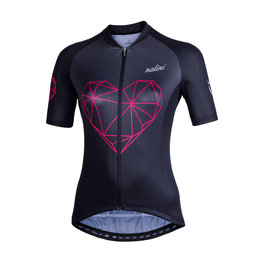 NALINI Kurzarm Fahrradtrikot - AIS CHIC 2.0 LADY - Schwarz/Rosa