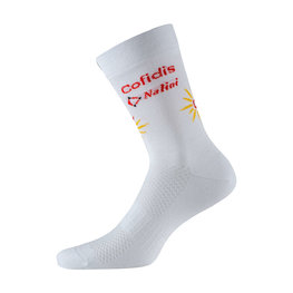 NALINI Klassische Fahrradsocken - COFIDIS 2020 - Weiß
