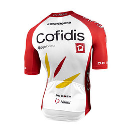 NALINI Kurzarm Fahrradtrikot - COFIDIS 2021 - Weiß/Rot