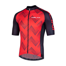 NALINI Kurzarm Fahrradtrikot - AIS PODIO 2.0 - Rot/Schwarz