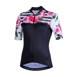 NALINI Kurzarm Fahrradtrikot - AIS MODERNA 2.0 LADY - Rosa/Schwarz