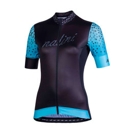 NALINI Kurzarm Fahrradtrikot - AIS STILOSA 2.0 LADY - Blau/Schwarz