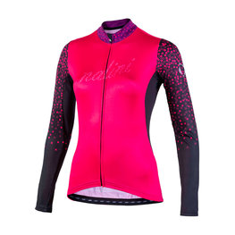 NALINI Langarm Fahrradtrikot für den Winter - AIS LW 2.0 LADY SMR - Rosa/Schwarz