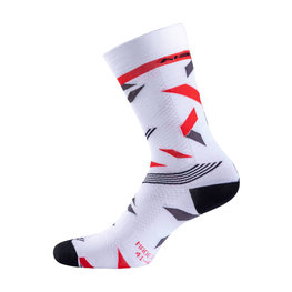 NALINI Klassische Fahrradsocken - AIS TUONO 2.0 H22 - Weiß/Rot