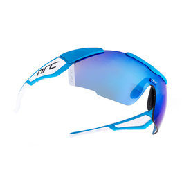 Fahrradsonnenbrille - X1.ZONCOLAN - Blau/Weiß