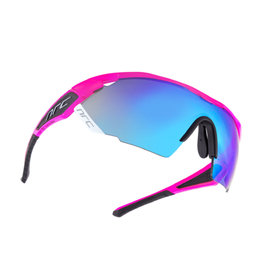 Fahrradsonnenbrille - X3.GAVIA - Schwarz/Rosa