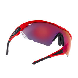 Fahrradsonnenbrille - X3.REDOUTE - Schwarz/Rot