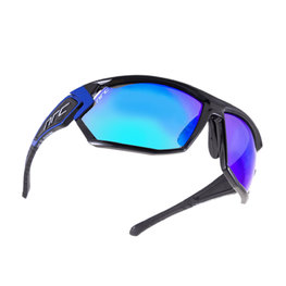 Fahrradsonnenbrille - X4.SELLARONDA - Blau/Schwarz