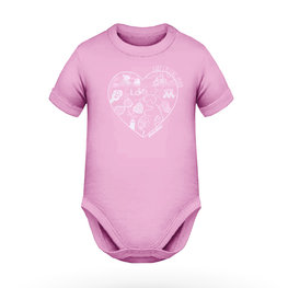 Strampler - BABY CYCLING LOVER - Rosa