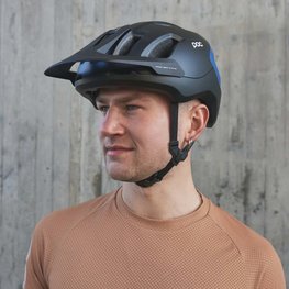 POC Fahrradhelm - AXION - Blau/Schwarz