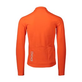 POC Langarm Fahrradtrikot für den Winter - RADIANT - Orange