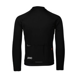 POC Langarm Fahrradtrikot für den Winter - THERMAL LITE  - Schwarz