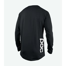 POC Langarm Fahrradtrikot für den Sommer - ESSENTIAL DH - Schwarz