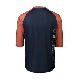 POC Kurzarm Fahrradtrikot - MTB PURE 3/4 - Blau/Orange