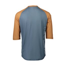 POC Kurzarm Fahrradtrikot - MTB PURE 3/4 - Orange/Blau