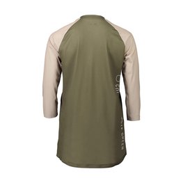 POC Kurzarm Fahrradtrikot - MTB PURE 3/4 LADY - Beige/Grün