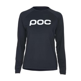 POC Langarm Fahrradtrikot für den Sommer - REFORM ENDURO LADY - Schwarz