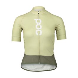POC Kurzarm Fahrradtrikot - ESSENTIAL ROAD LADY - Grün/Hellgrün